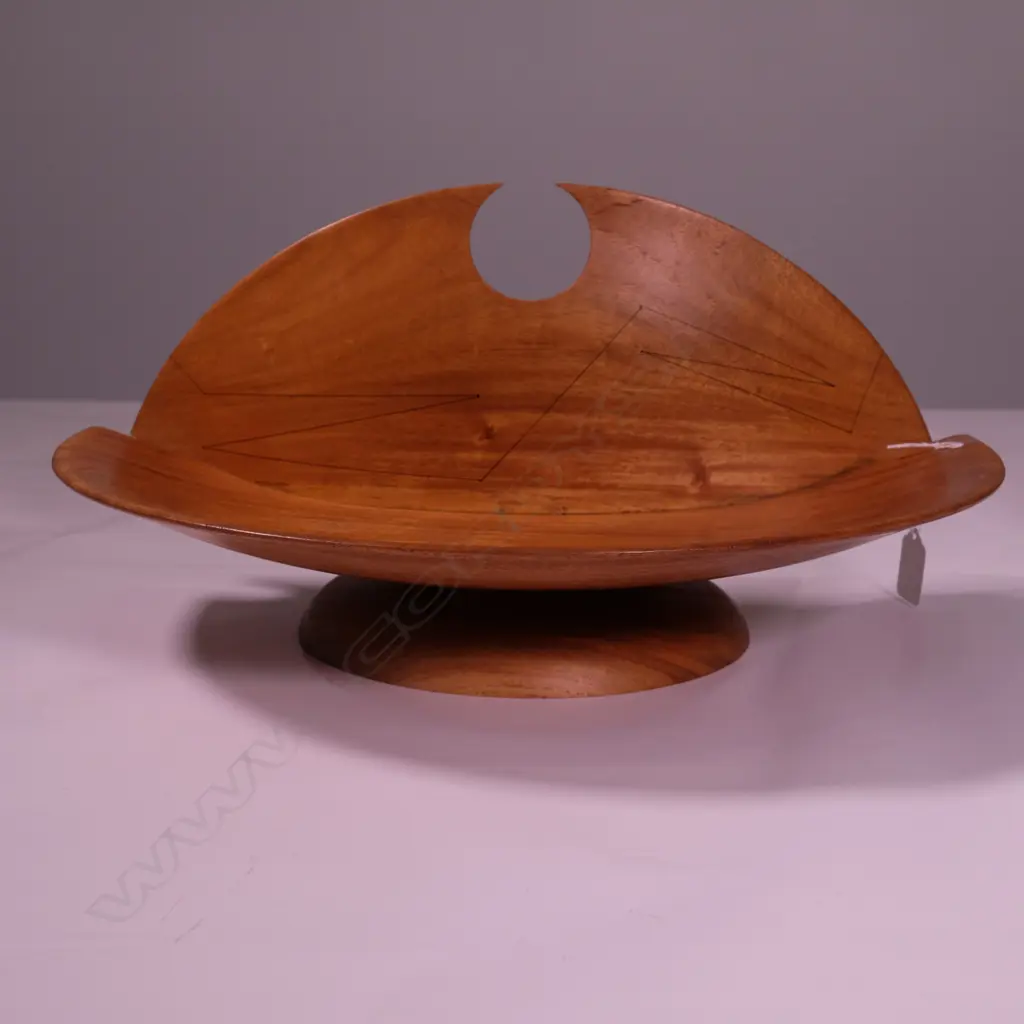 ARTS & CRAFTS SIGNED BOWL STEVE MARSHALL Image 1++