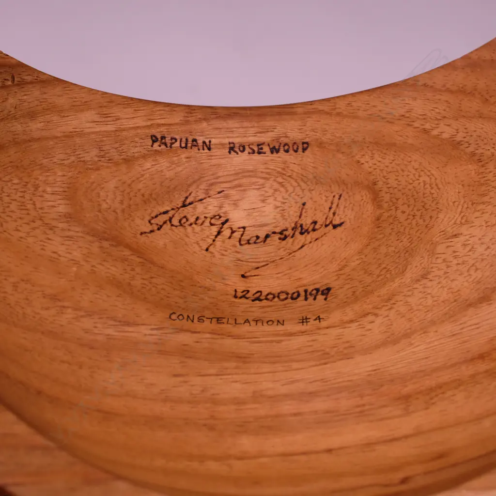 ARTS & CRAFTS SIGNED BOWL STEVE MARSHALL Image 1++