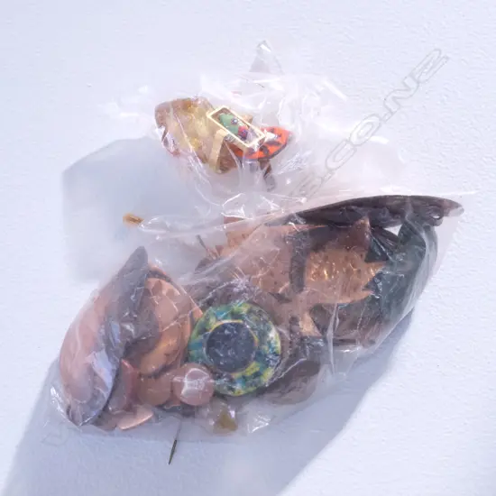 BAG ARTS & CRAFTS RETRO COPPER JEWELLERY 