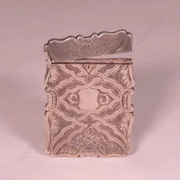 VICT SILVER CARD CASE Image 1++