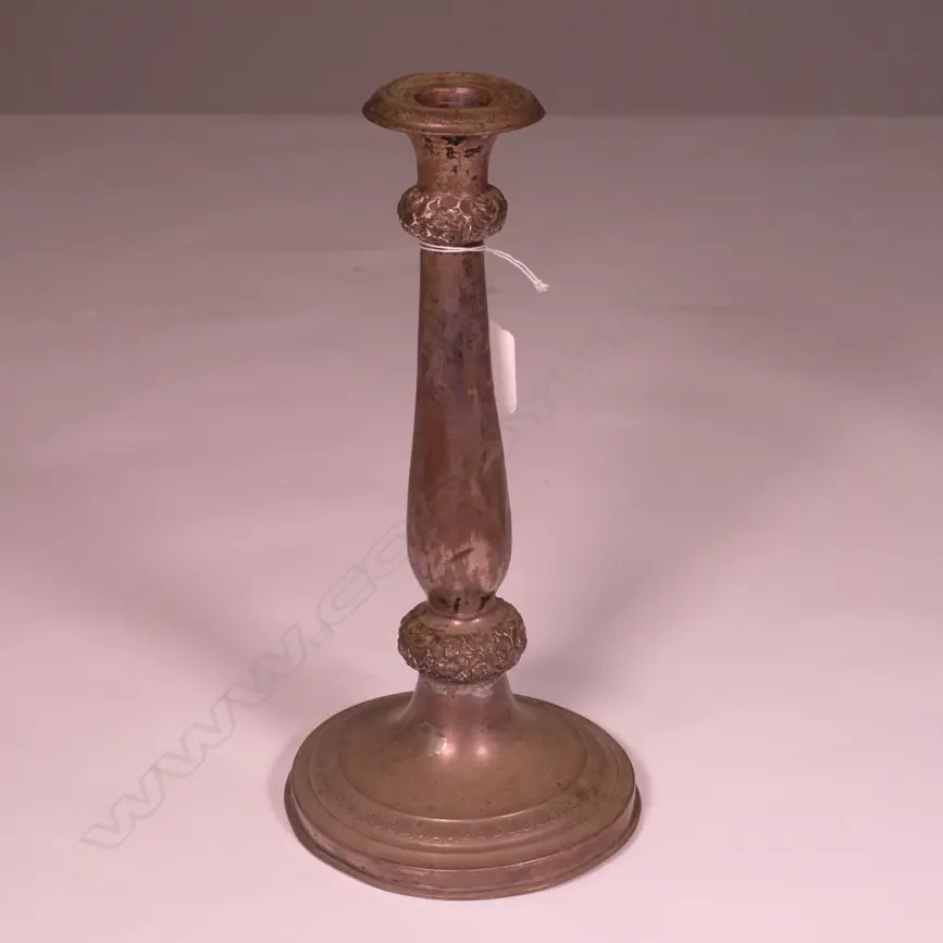 AUSTRIAN SILVER SILVER CANDLESTICK Image 1++