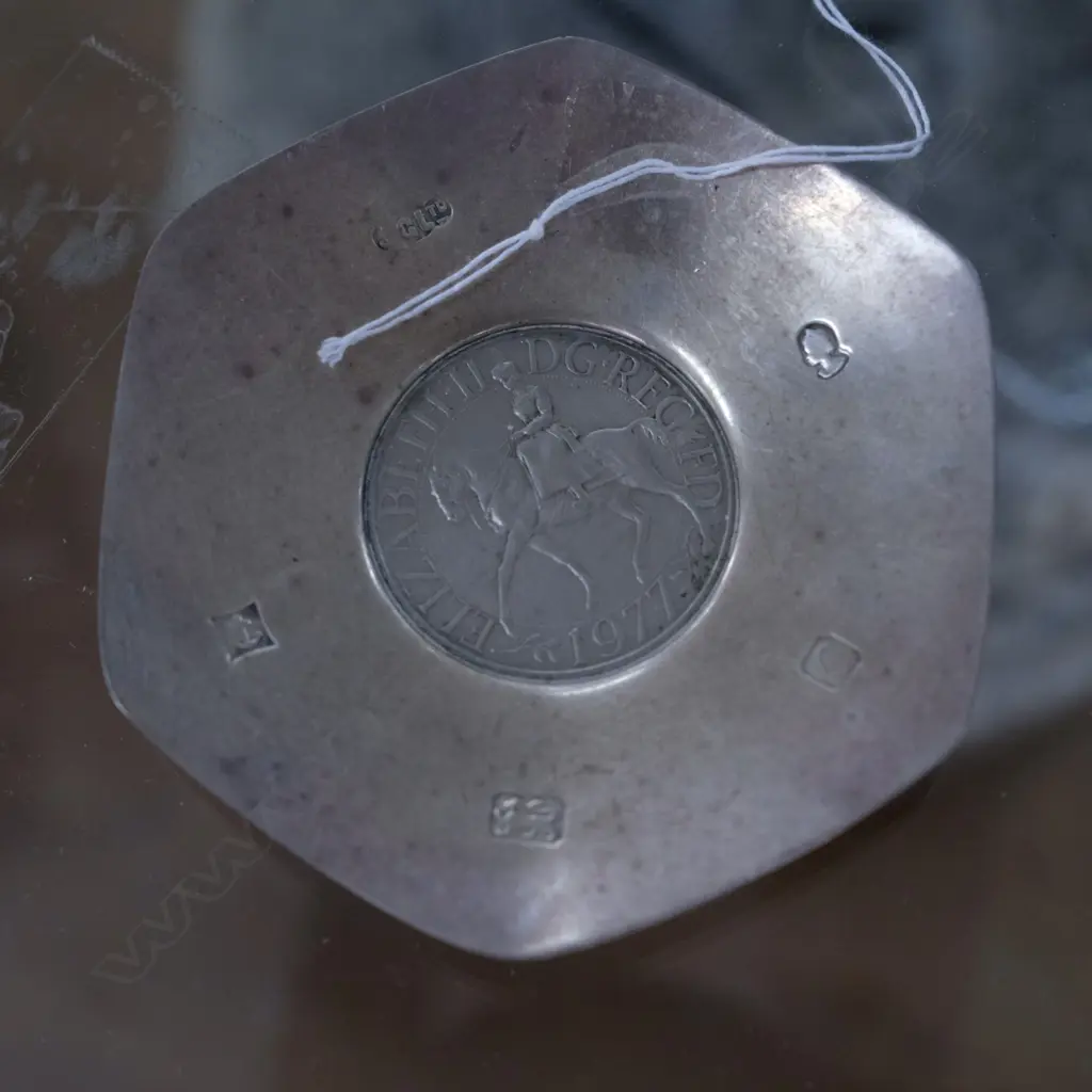 SILVER COIN SET DISH Image 1++