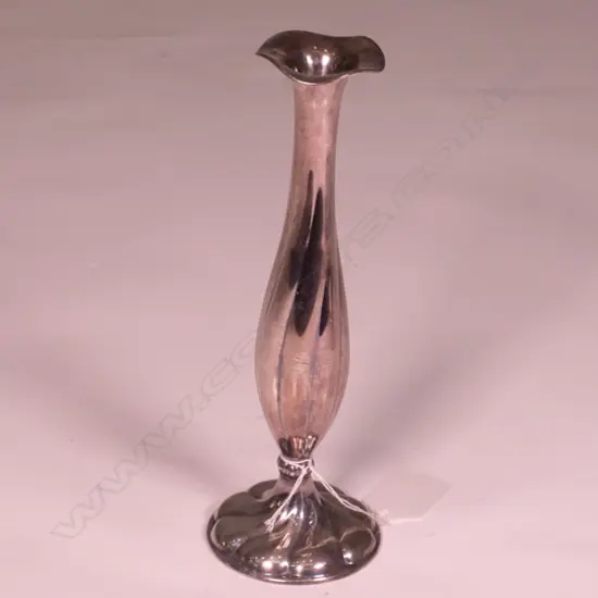 SILVER SPILL VASE