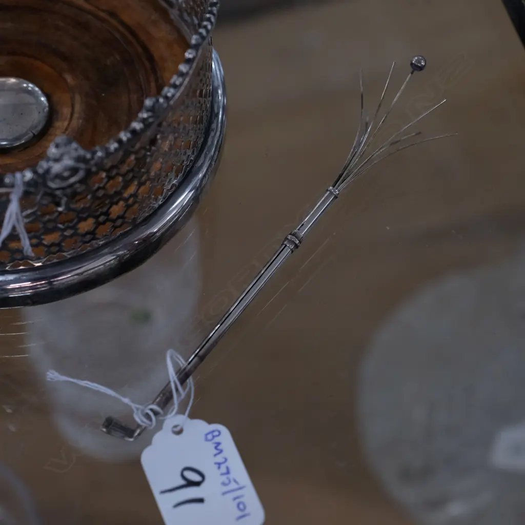 SILVER COCKTAIL STIRRER Image 1++