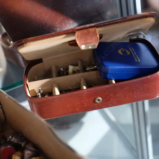 LOT ASST COINS AND CUFF LINKS