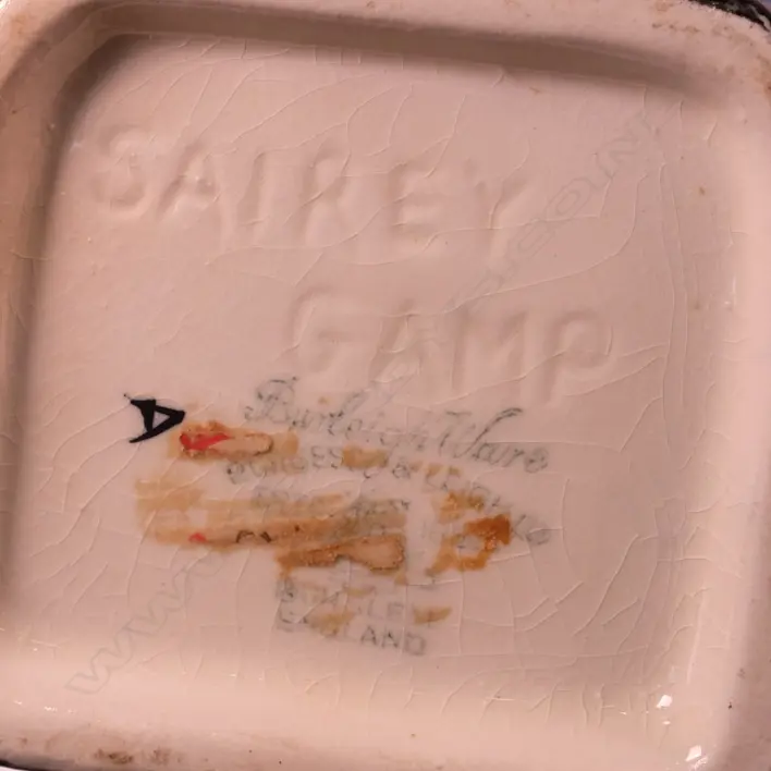 BURLEIGH WARE CHARACTER JUG WITH R/DOULTON CHARACTER JUGS H120 MM Image 1++