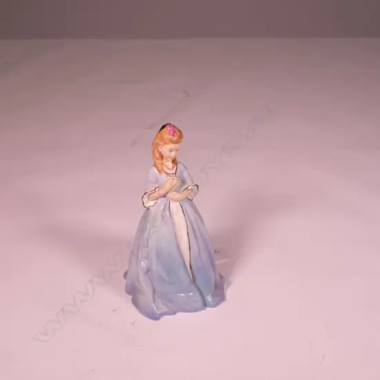 A ROYAL WORCESTER FIGURE SWEET ANNE 3630 H 180 MM.