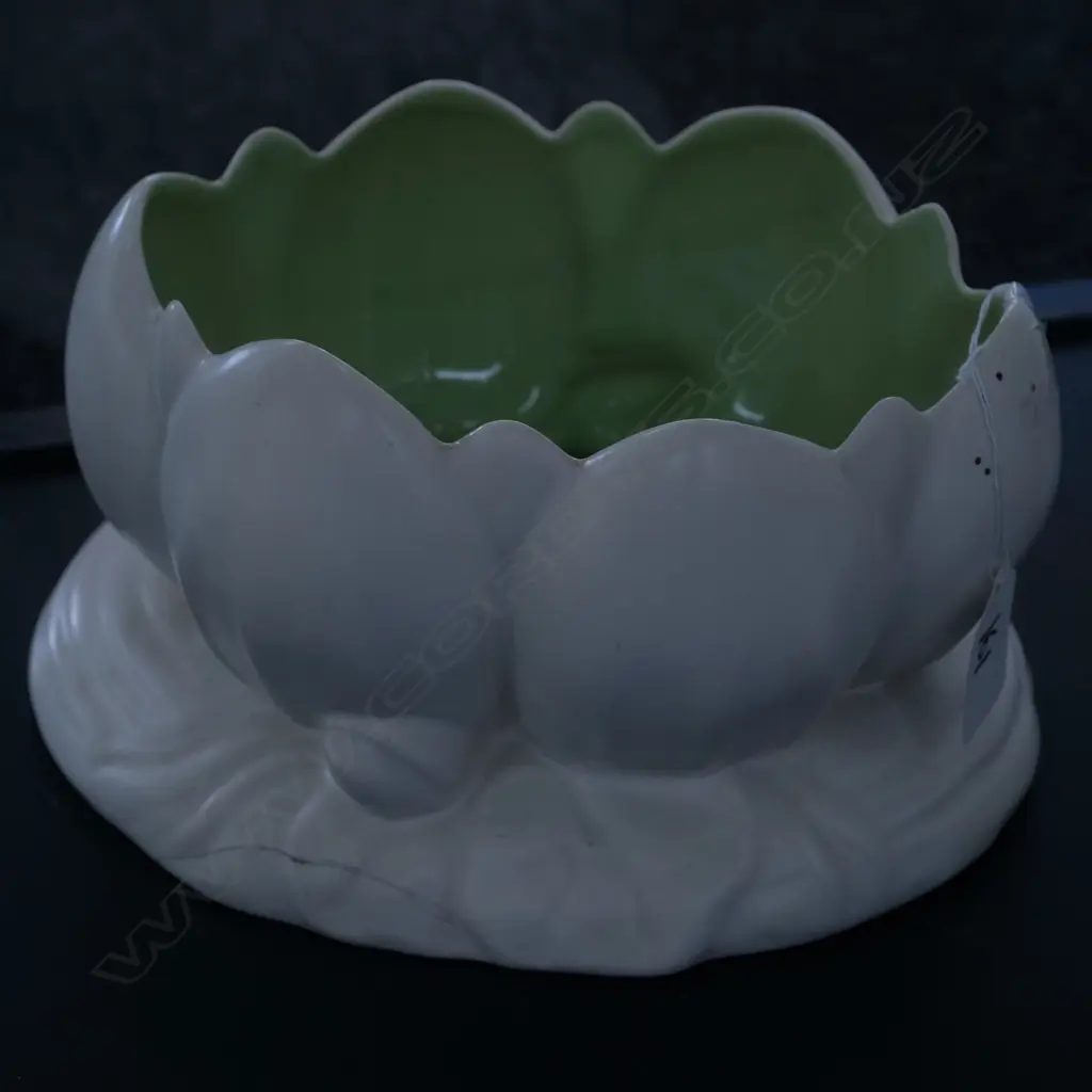 CLARICE CLIFF LILLY VASE A/F. W. 210MM Image 1++