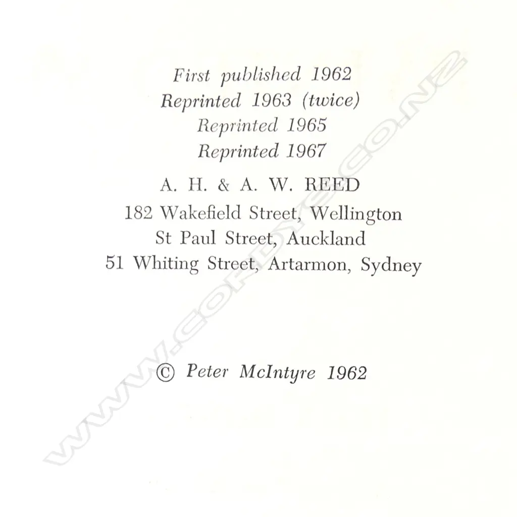 Two Peter McIntyre books Image 1++