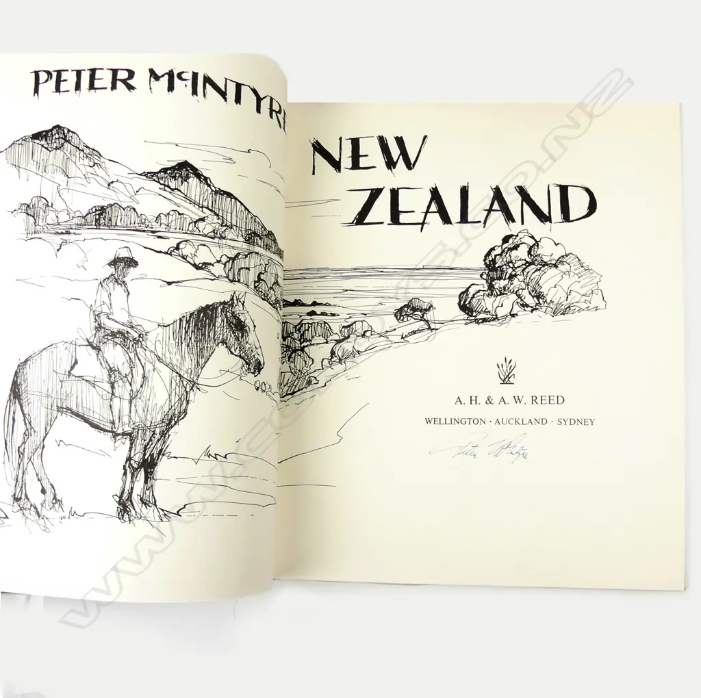 Two Peter McIntyre books Image 1++