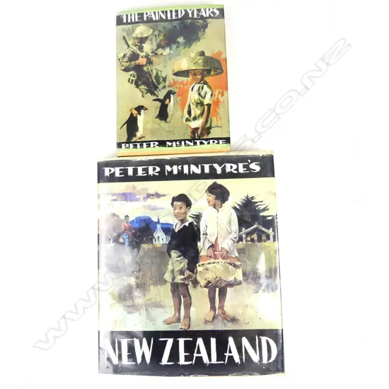 Two Peter McIntyre books