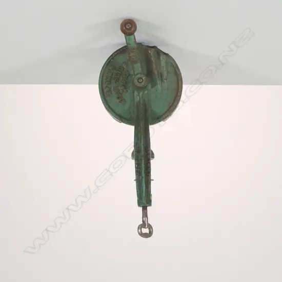 A VINTAGE SPONG`S BEAN SLICER NO 633 L 280 MM 