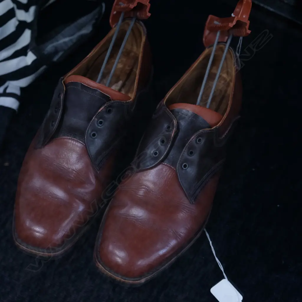 PR MEN'S VINTAGE LANDMARK GOLFING SHOES Image 1++