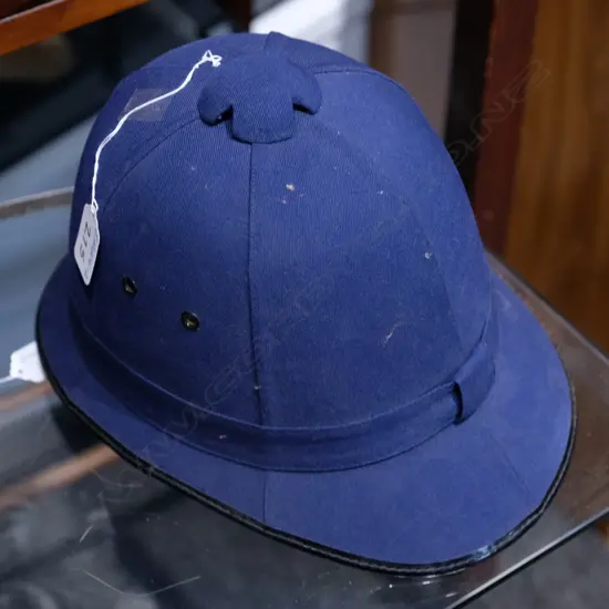 NZ POLICE DECOMMISSIONED HELMET BLUE 