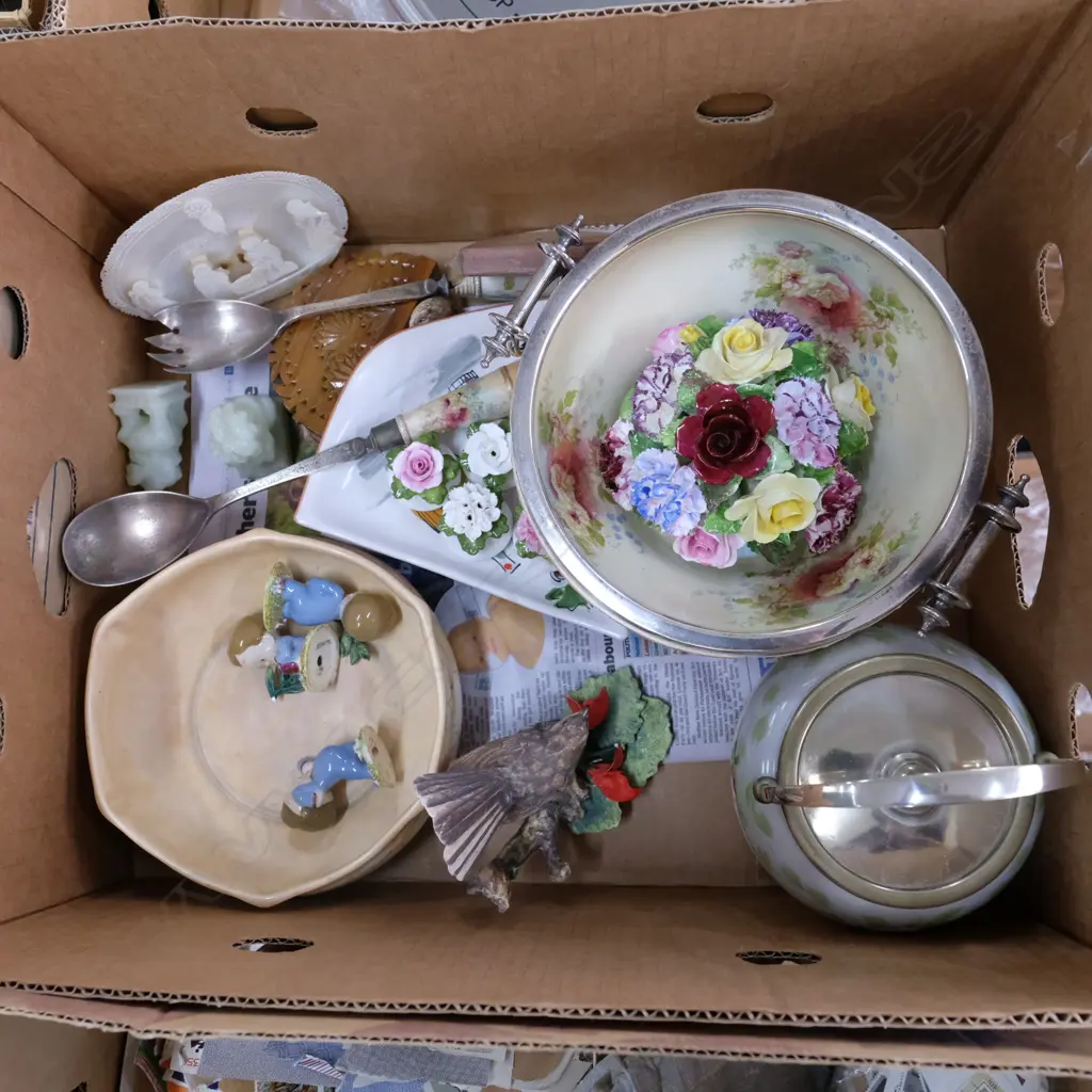 BOX CHINA ROYAL ADDERLY / BESWICK ETC Image 1++