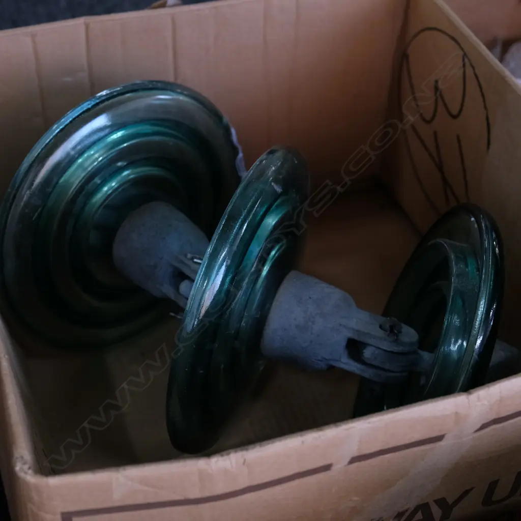 ELECTRIC GLASS INSULATER L. 670 MM  Image 1++