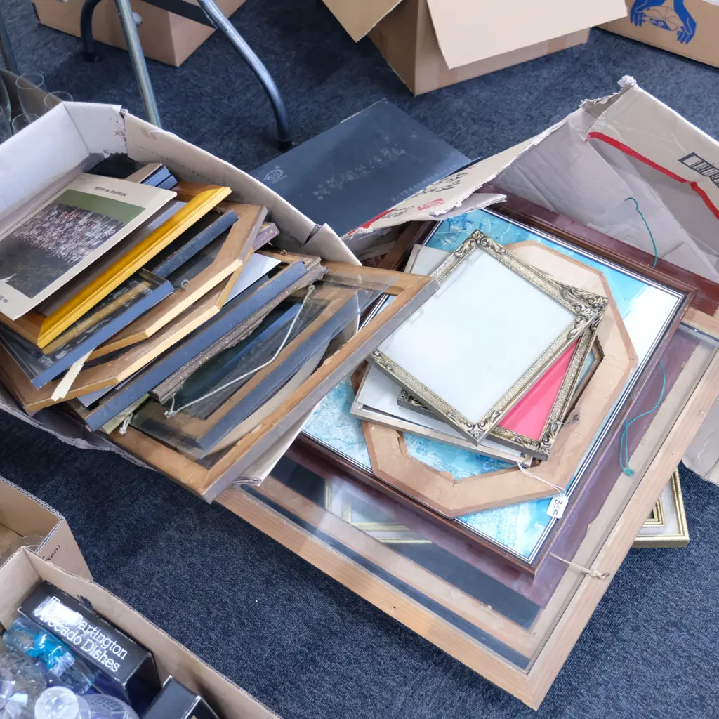 2 BOXES FRAMES ETC Image 1++