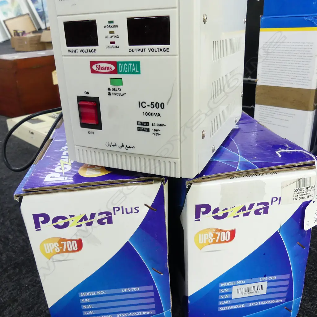 POWA POWER SYSTEMS X 2 +VOLTAGE REGULATER Image 1++