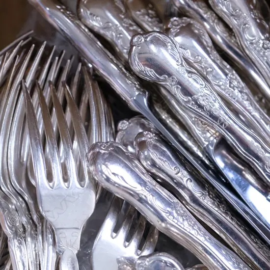 LARGE SET RODD CUTLERY ETC