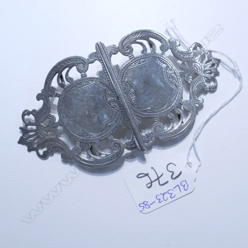 ENGLISH STERLING SILVER BUCKLE Image 1++