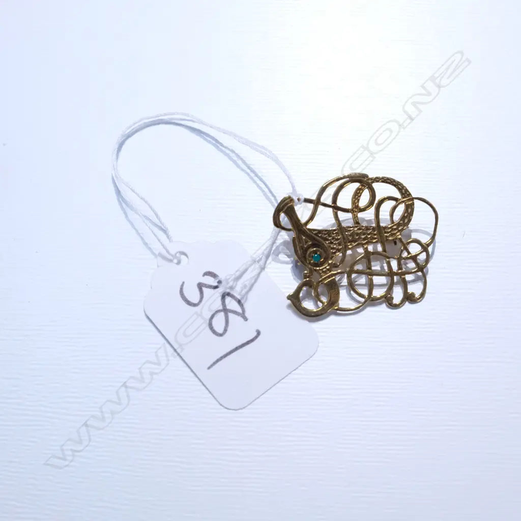 9CT GOLD BROOCH 3.72GM Image 1++