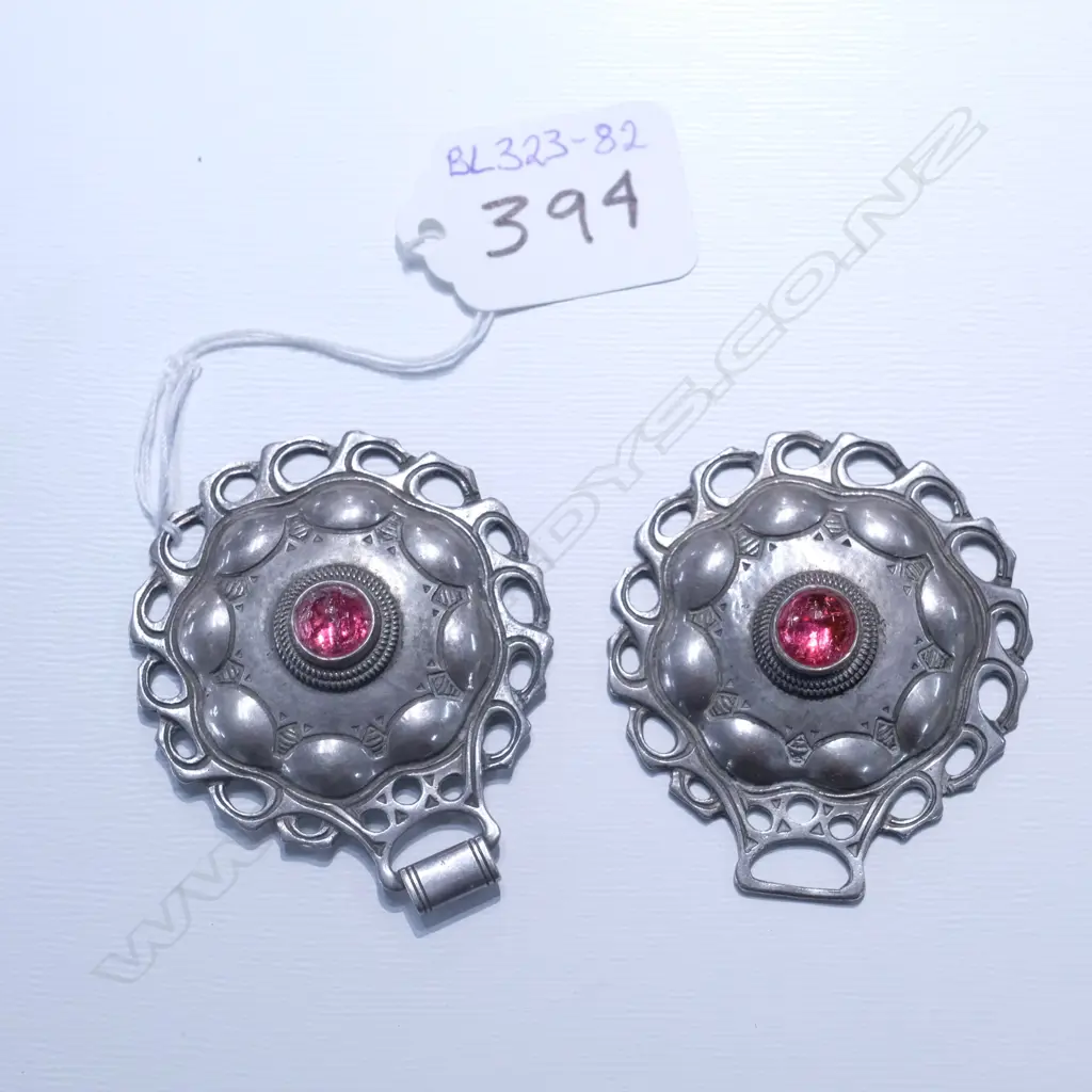 GERMAN SILVER 800 STANDARD BUCKLE Image 1++