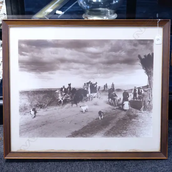 REPRODUCTION VINTAGE LARGE FORMAT PHOTOGRAPH 