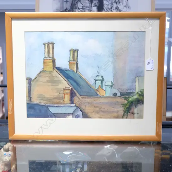 WATER COLOUR,  SGD. M. RODDA