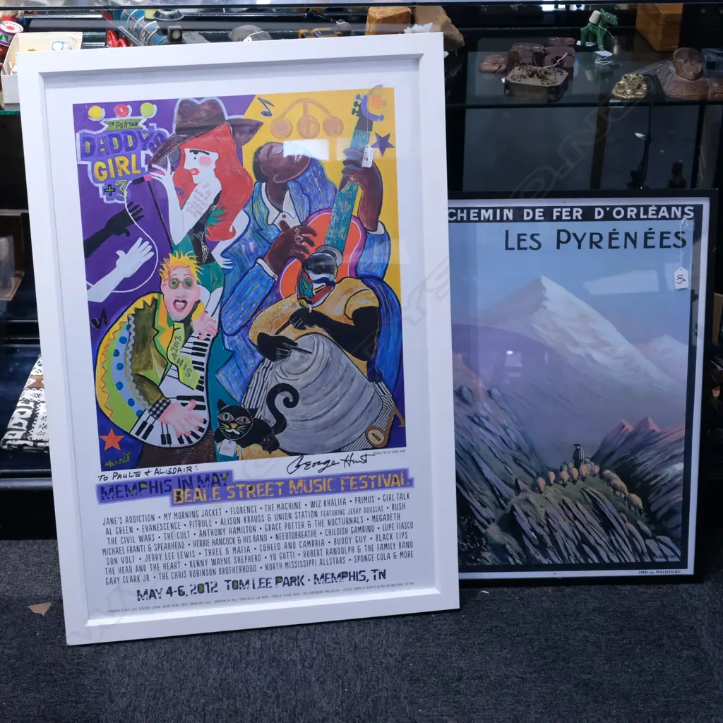 BEALE ST. MUSIC FESTIVAL POSTER + ADVERTISING PRINT Image 1++