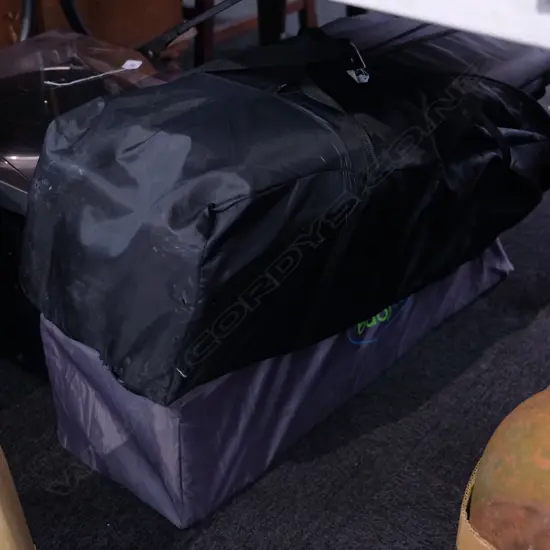 GREY PORTABLE BABIES COT