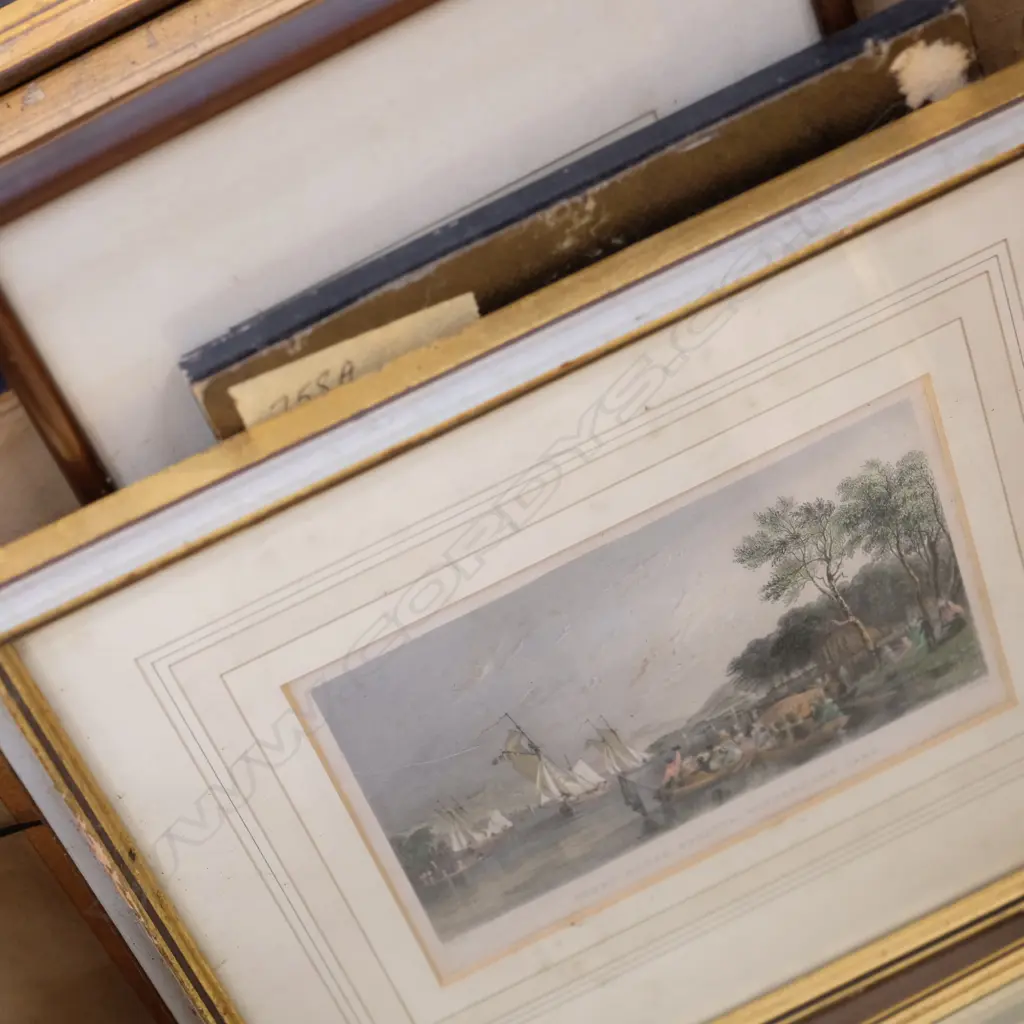 ASST FRAMED CLASSICAL PRINTS 19THC ENGRAVINGS ETC Image 1++