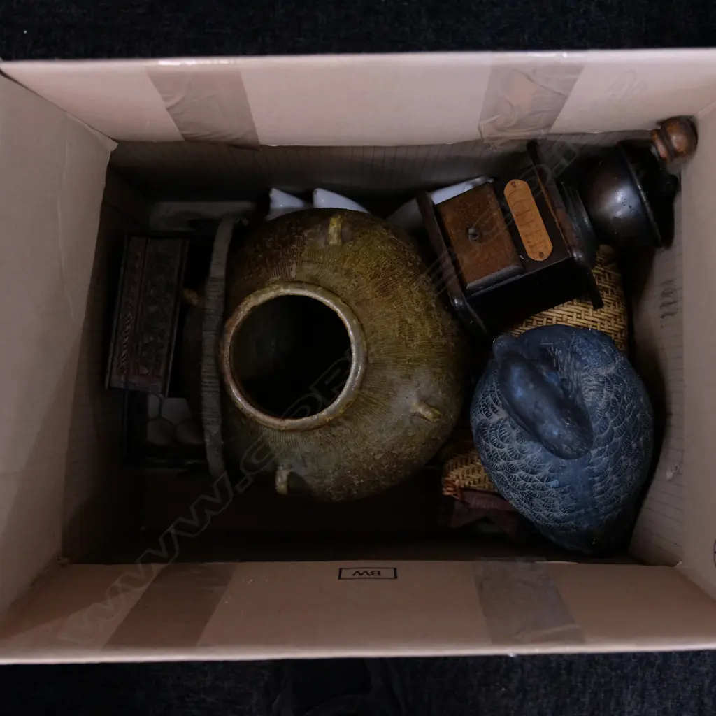 LOT VASES/DUCKS/BOXES ETC Image 1++