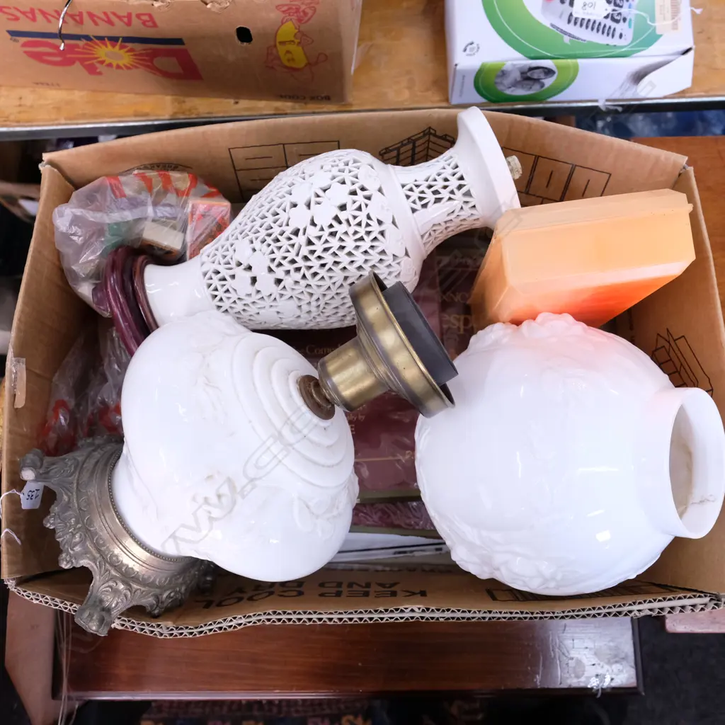 LOT SHAKESPEARE BOOKS/LIGHT FITTINGS ETC Image 1++