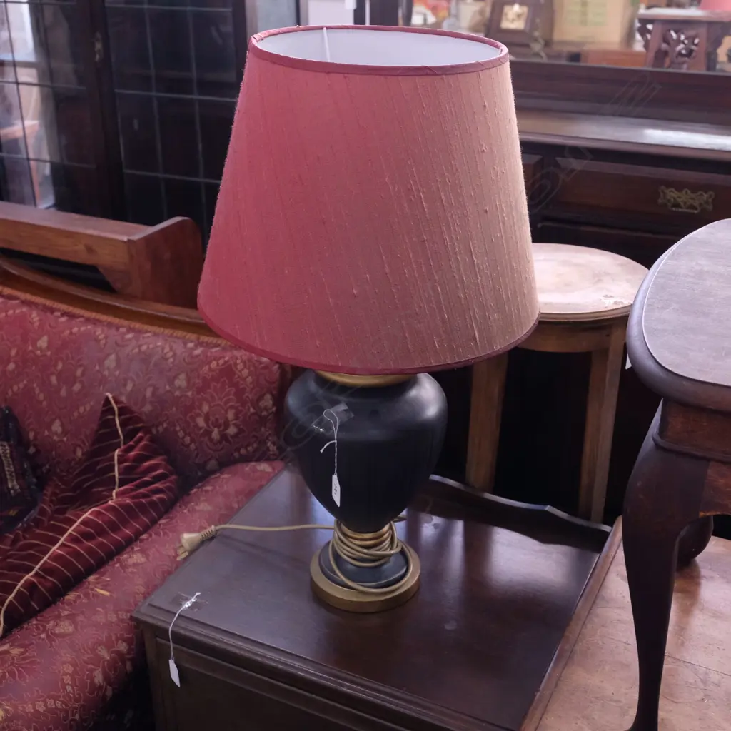 EBONISED SIDE LAMP Image 1++