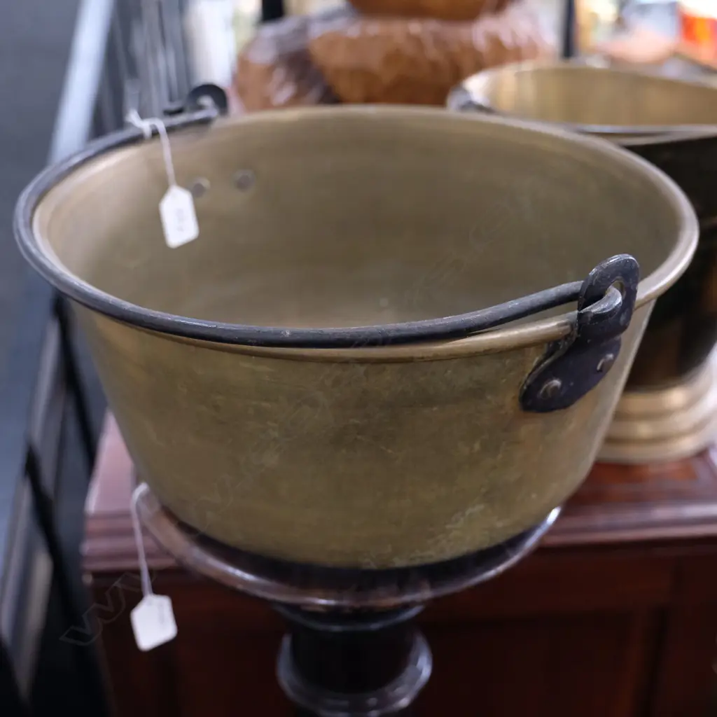 BRASS PRESERVING PAN DIA 350 MM Image 1++