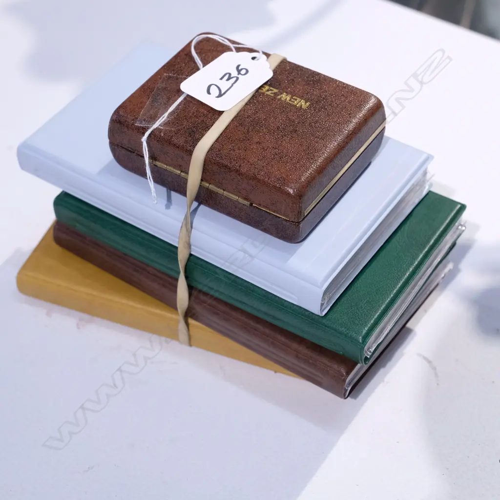 4 NZ PROOF COIN SETS & 1 $1 Image 1++