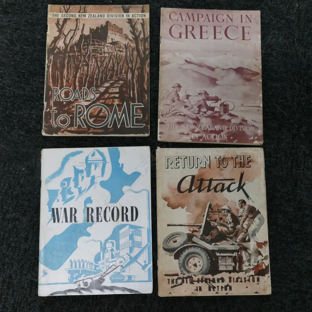11 WWII MAINLY NZ MAGAZINES & MAP OF CAIRO Image 1++