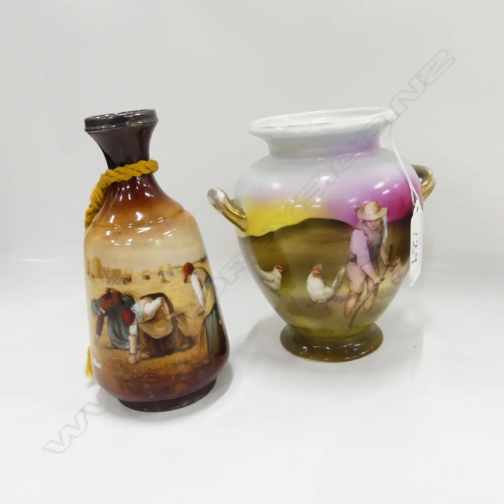 R/BAYREUTH CHICKENS VASE + OTHER Image 1++