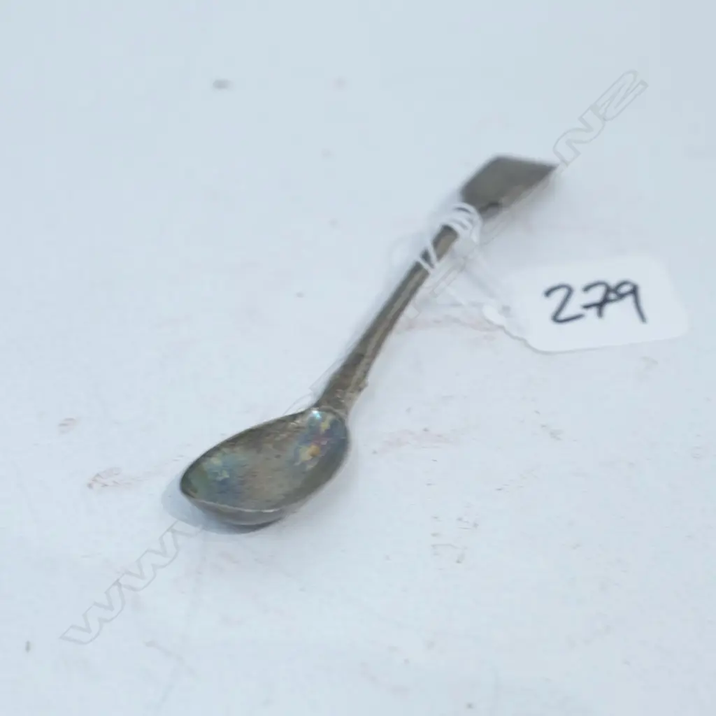 GEO. S/S MUSTARD LADLE - W. 120MM Image 1++