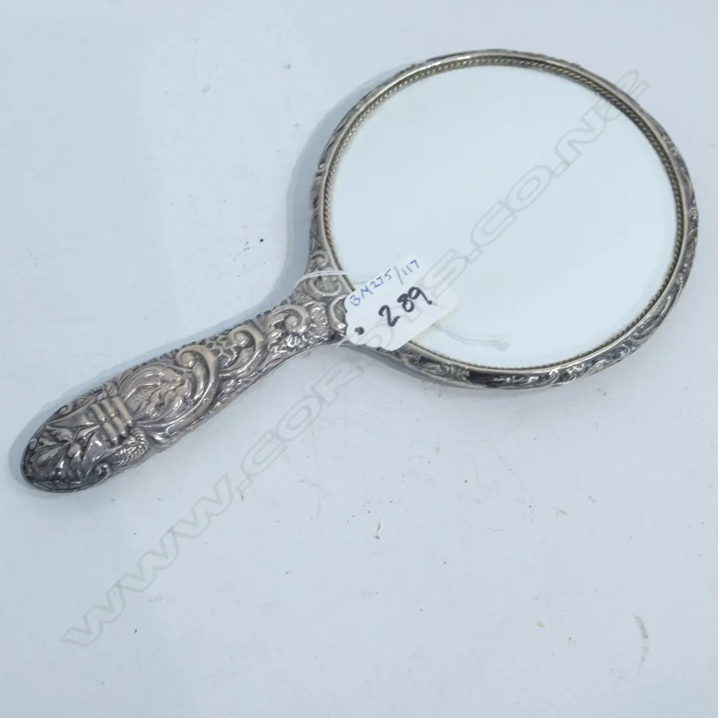 S/S HAND MIRROR H. 235MM Image 1++