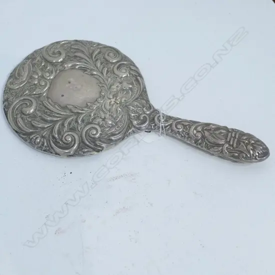 S/S HAND MIRROR H. 235MM