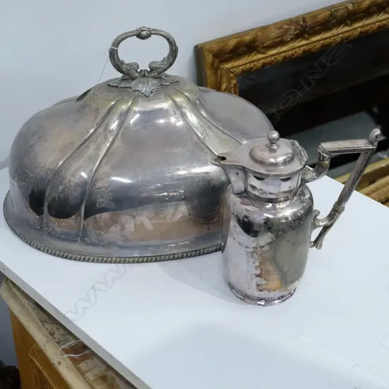 E.P MEAT COVER WITH A SMALL JUG