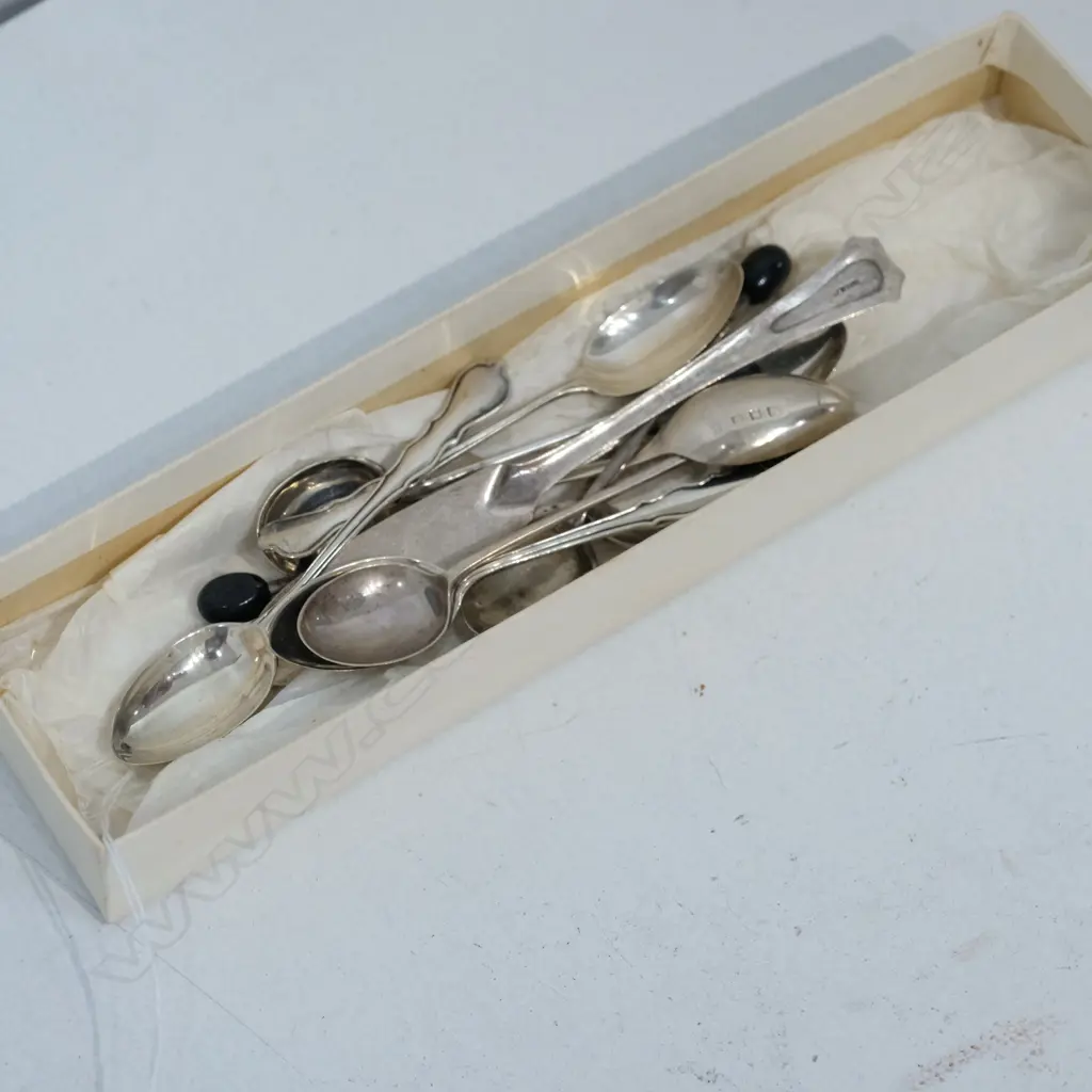 10 X ASST S/S COFFEE SPOONS - 79GMS Image 1++