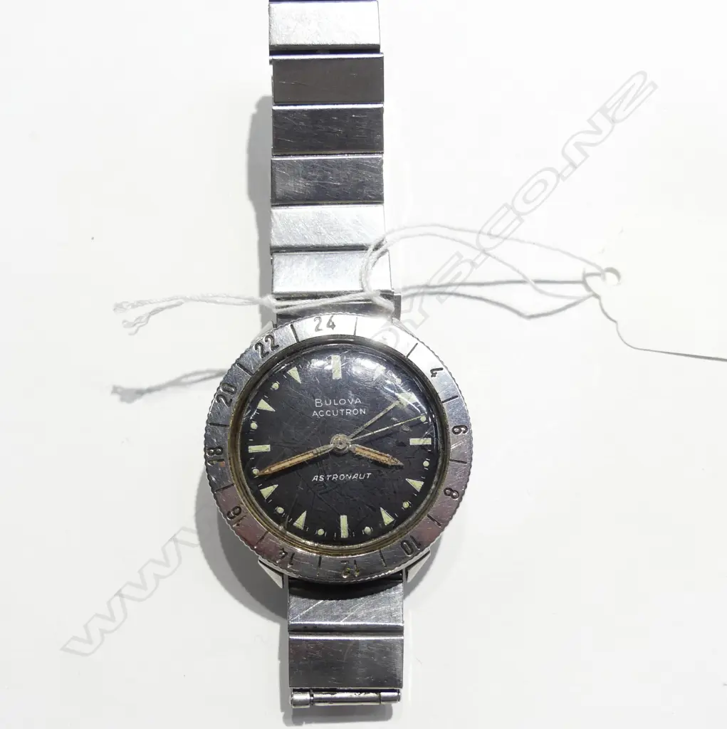BULOVA ACCUTRON VINTAGE GENTS WRISTWATCH - STRAP A/F Image 1++