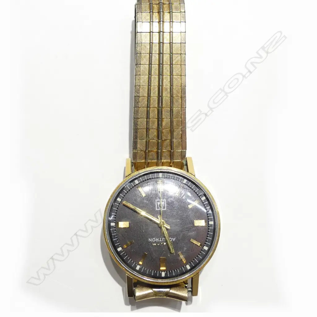 BULOVA ACCUTRON VINTAGE GENTS WRISTWATCH Image 1++