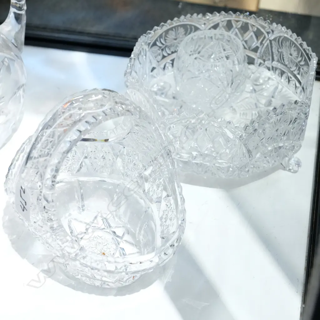 CRYSTAL BOWL/BASKET + ONE DIA 200 MM Image 1++