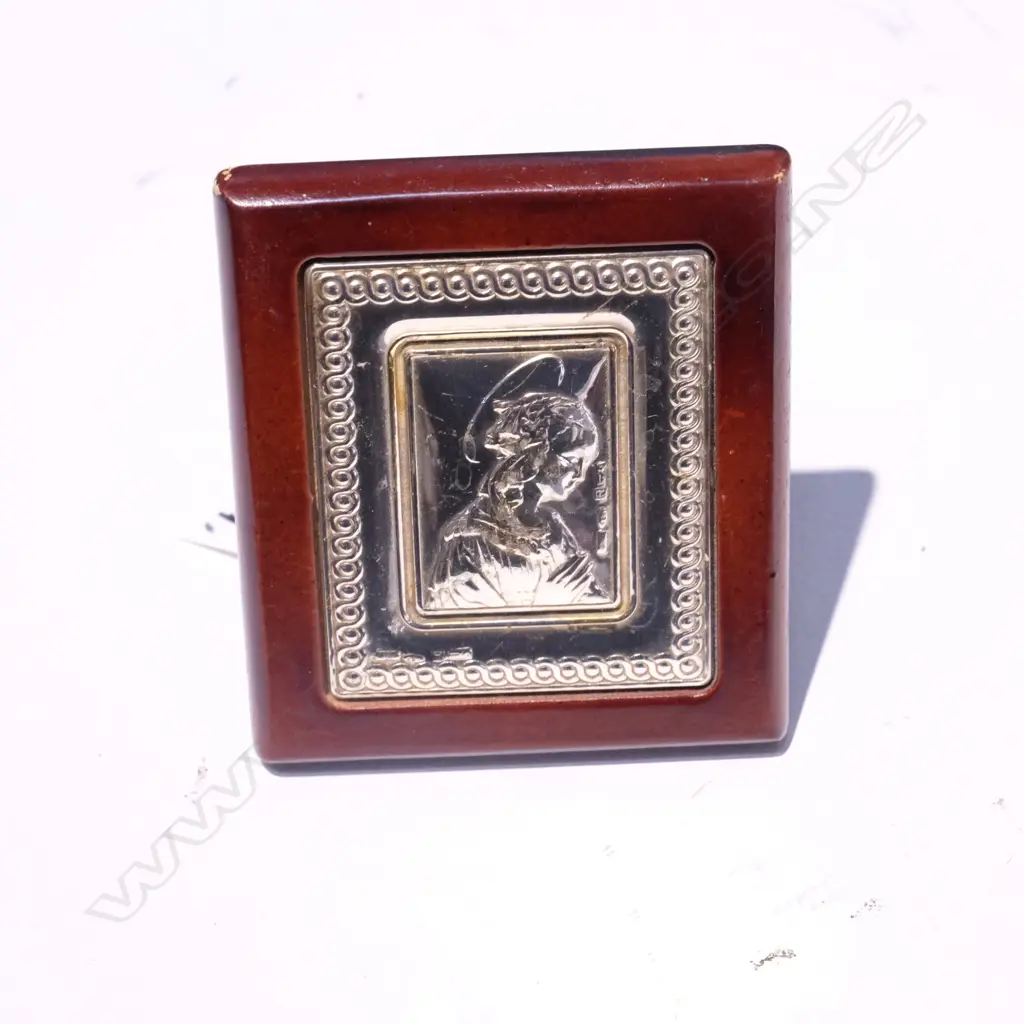 SILVER RELIGIOUS PLAQUE Image 1++