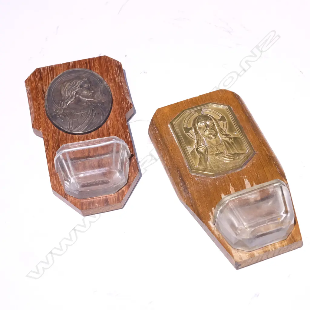 TWO HOLY WATER STOUPS Image 1++