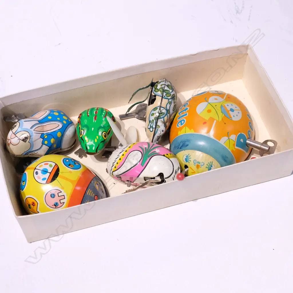 6 C/WORK TINPLATE JAPANESE TOYS Image 1++