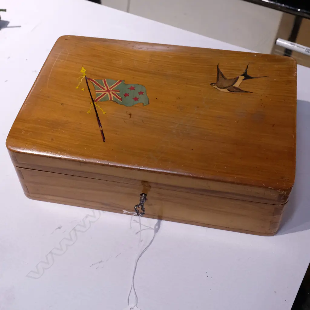 GREAT WW SWEATHEART NATIVE WOODS BOX W. KEY Image 1++